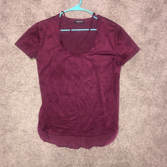Fashion Nova Give Me Shelter Top - Plum - Picture 4 of 5